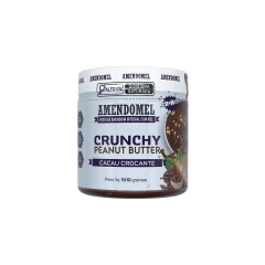 PASTA DE AMENDOIM COM MEL E CACAU CROCANTE 500G - AMENDOMEL