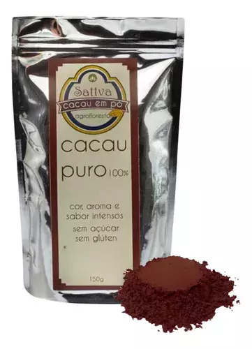 CACAU PURO 150G - SATTVA - comprar online