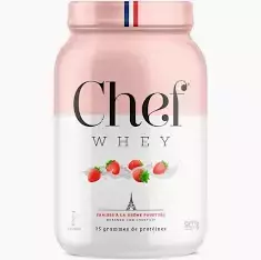WHEY MORANGO COM CHANTILLY 907G-CHEF