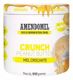 PASTA DE AMENDOIM AMANDOMEL MEL CROCANTE