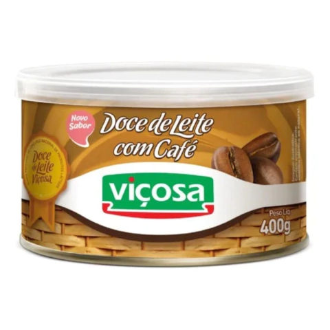 DOCE DE LEITE COM CAFÉ 400G - VIÇOSA