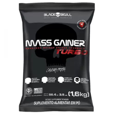 MASS GAINER TURBO SABOR TOFFEE 1,6KG - BLACK SKULL