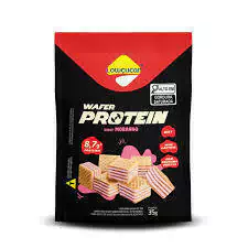 WAFER PROTEIN SABOR MORANGO 35G - LOWÇUCAR