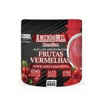 PASTA DE AMENDOIM FRUTAS VERMELHAS 500G - AMENDOMEL
