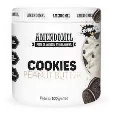 PASTA CHOC BRANCO C/ COOKIES 500G- AMENDOMEL