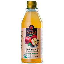 VINAGRE DE FRUTA MAÇA ORGANICO 400ML - PURO POMAR