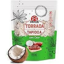 TORRADAS DE TAPIOCA C/COCO 75G - OKOSHI