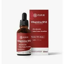 VITAMINA B12 SABOR FRUTAS VERMELHAS 30ML- FLEUR