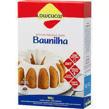 MISTURA PARA BOLO SABOR BAUNILHA 150G - LOWÇUCAR