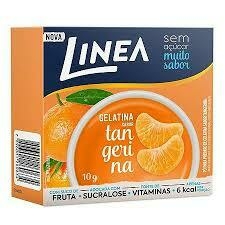 GELATINA SEM ACUCAR - LINEA - TANGERINA