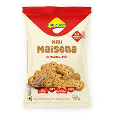 MINI MAISENA INTEGRAL 34% 100G - LOWÇUCAR