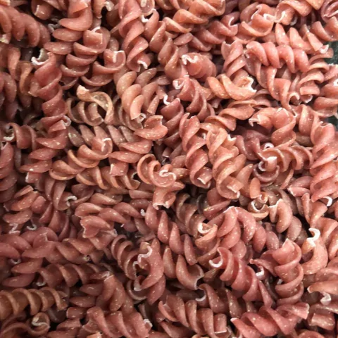 MACARRÃO PARAFUSO INTEGRAL COM BETERRABA - 100G