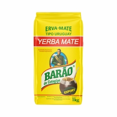 ERVA MATE TIPO EXPORTAÇÃO URUGUAI 1KG-BARÃO