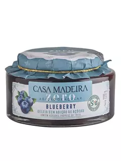 GELEIA ZERO AÇÚCAR BLUBERRY 220G - CASA MADEIRA