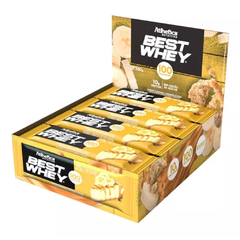 BEST WHEY BAR BANANA CARAMELIZADA 12X30 - ATLHETICA