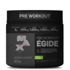 PRÉ TREINO ÉGIDE SABOR LIMÃO 300G - MAX TITANIUM