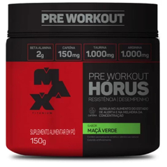 HORUS PRE WORKOUT MAÇÃ VERDE 150G - MAX TITANIUM