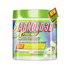 PRÉ TREINO ARNOLD 3D XTREME MAÇÃ VERDE 300G - ARNOLD NUTRITION