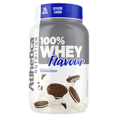 100% WHEY FLAVOUR COOKIES & CREAM 900G - ATLHETICA