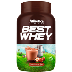 BEST WHEY LEITE, CACAU & AVELÃ 900G - ATLHETICA
