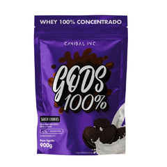 REFIL WHEY GODS 100% COOKIES 900G - CANIBAL INC