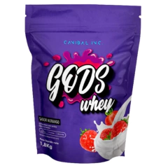 GODS WHEY MORANGO 1,8KG - CANIBAL INC