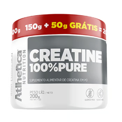 CREATINA 100% PURE 200G - ATLHETICA