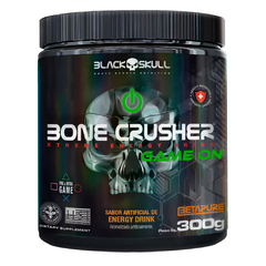 BONE CRUSHER GAME ON ENERGY DRINK 300G - BLACK SKULL