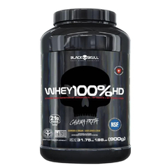 WHEY 100% HD SABOR COOKIES N CREAM 900G - BLACK SKULL