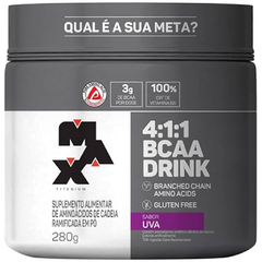 BCAA DRINK 4:1:1 UVA 280G - MAX TITANIUM