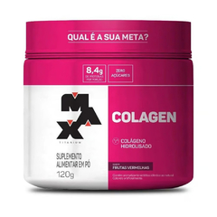 COLAGEN FRUTAS VERMELHAS 120G - MAX TITANIUM