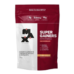 SUPER GAINERS 3KG VITAMINA DE FRUTAS - MAX TITANIUM