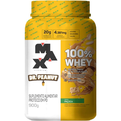 WHEY 100% DR PEANUT PAÇOCA 900G - MAX TITANIUM