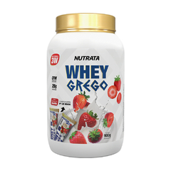 WHEY GREGO MORANGO COM CHANTILLY 900G - NUTRATA