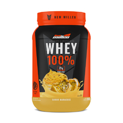 WHEY 100% SABOR MARACUJÁ 900G - NEW MILLEN