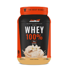 WHEY 100% SABOR BAUNILHA 900G - NEW MILLEN