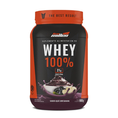 WHEY 100% SABOR AÇAI COM BANANA 900G - NEW MILLEN