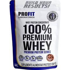 100% WHEY PREMIUM CHOCOLATE AO LEITE 840G - PROFIT