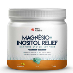 MAGNESIO + INOSITOL RELIEF LEMONADE 300G - TRUE SOURCE