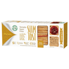 SLIM TOST AMARANTO E QUINOA VERMELHA 110G - FHOM