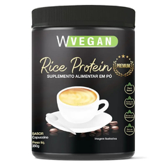 RICE PROTEIN PREMIUM CAPPUCCINO 350G - WVEGAN
