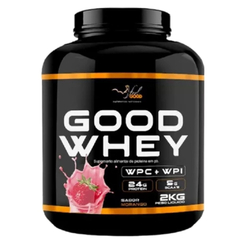 GOOD WHEY MORANGO 2KG - FEEL GOOD