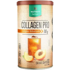 COLLAGEN PRO CHÁ MATE COM PÊSSEGO 450G - NUTRIFY