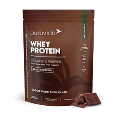 WHEY PROTEIN ISOLADO CHOCOLATE 450G - PURAVIDA