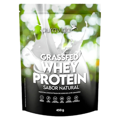 GRASSFED WHEY PROTEIN SABOR NATURAL 450G - PURAVIDA