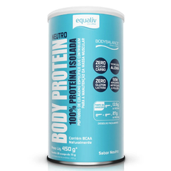 BODY PROTEIN 100% ISOLADA NEUTRO 450G - EQUALIV