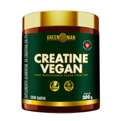 CREATINE VEGAN S/ SABOR 300G - GREEN MAN