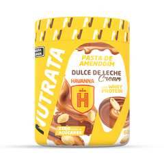 PASTA DE AMENDOIM DULCE DE LEITE 600G - NUTRATA