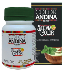 ADOCANTE STÉVIA 100% NATURAL 20G - COLOR ANDINA FOOD