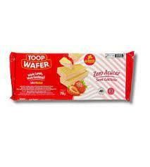 BISCOITO TOOP WAFER SABOR MORANGO 78G